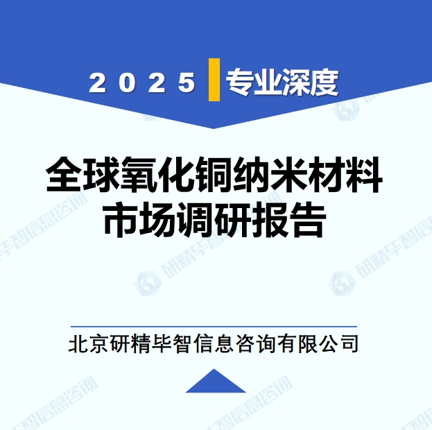 2025年全球氧化銅納米材料市場(chǎng)調(diào)研報(bào)告