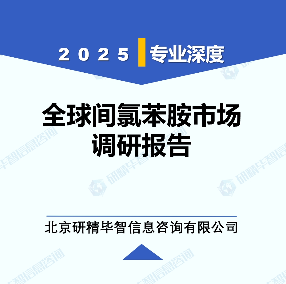 2025年全球與中國間氯苯胺市場深度調(diào)研報告：行業(yè)趨勢與投資前景分析